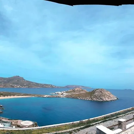 Mykonos - Kalo Livadi - Breathtaking View Villa Mykonos Town
